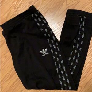 Adidas Track Pants with Superstar Logos!